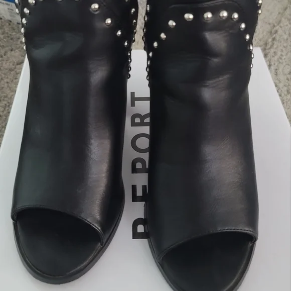 Studded PeepToe Booties - Picture 4 of 5